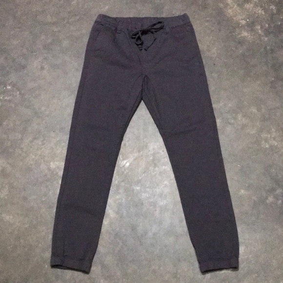 Jogger style skinny cotton pants - Picture 3 of 8